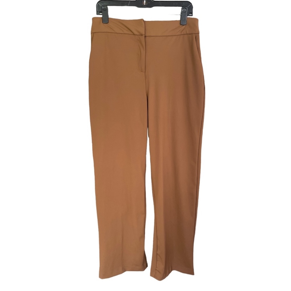 Maison D’Amelie Paris Camel Tan Colored‎ Straight Leg Pants 10
